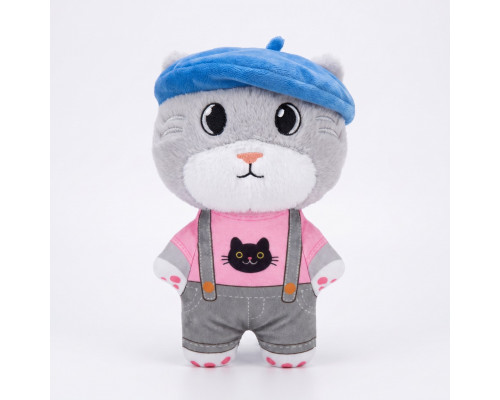 Мягкая игрушка Котик в одежде 